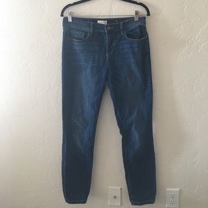 Loft dark washed jeans